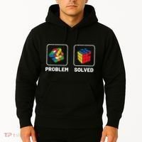 Competitive Puzzle Cube Problem Solved Speed Cubing Hoodie thumb 2