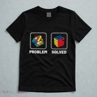 Competitive Puzzle Cube Problem Solved Speed Cubing T-Shirt thumb 5