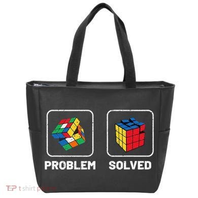 Competitive Puzzle Cube Problem Solved Speed Cubing Tote Bag
