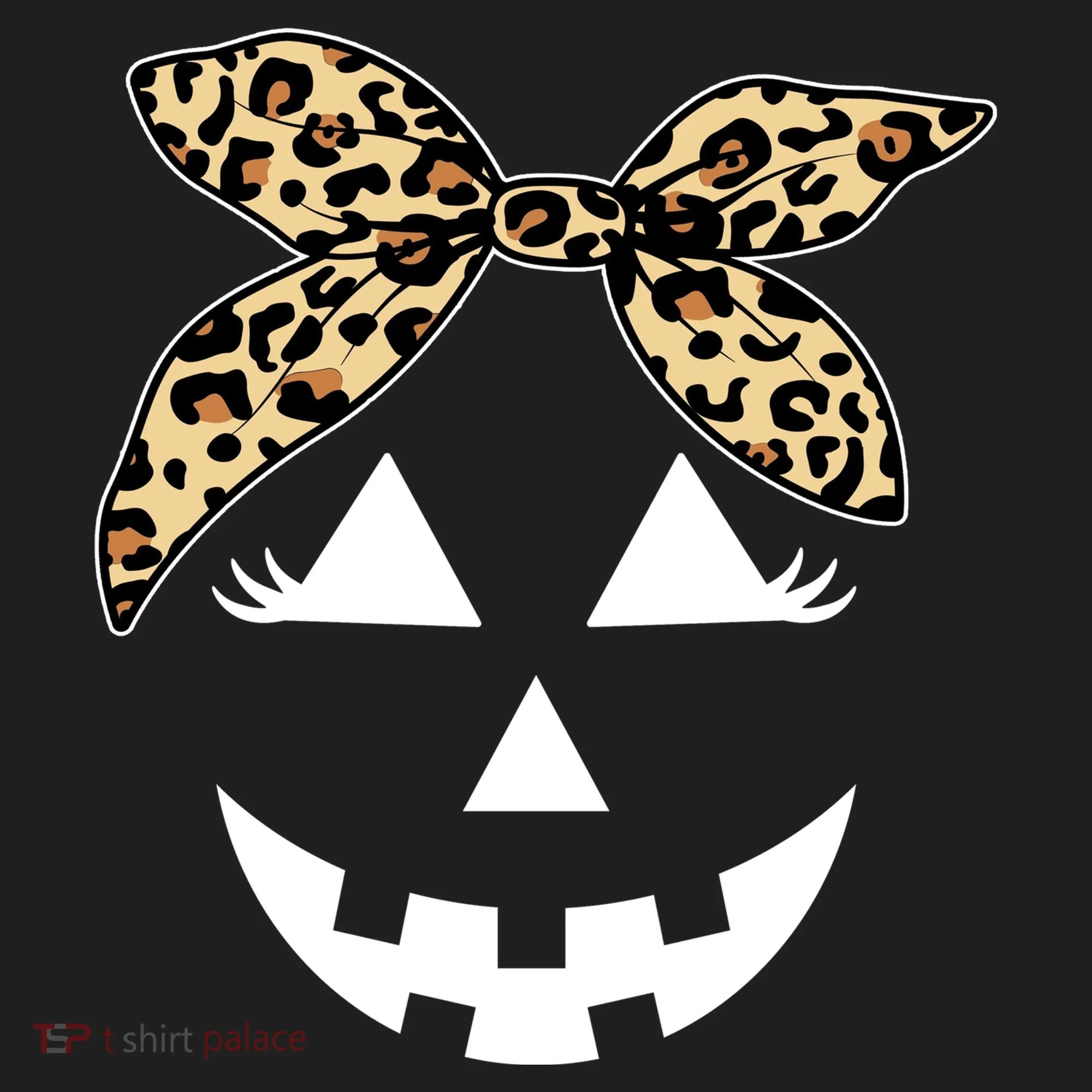 Cheetah Pumpkin Cute Halloween Beanie