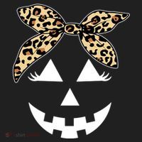 Cheetah Pumpkin Cute Halloween Tumbler thumb 3