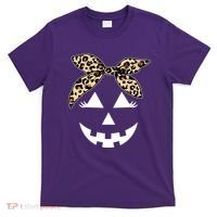Cheetah Pumpkin Cute Halloween T-Shirt thumb 0