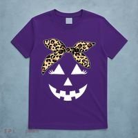 Cheetah Pumpkin Cute Halloween T-Shirt thumb 5