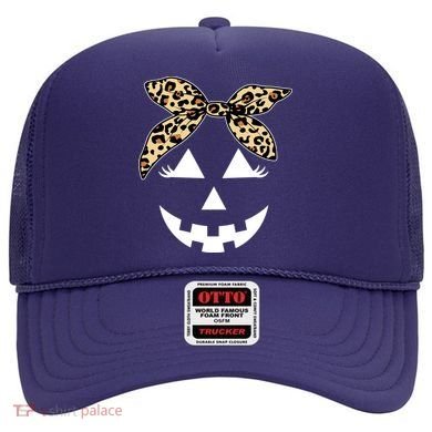 Cheetah Pumpkin Cute Halloween Hat