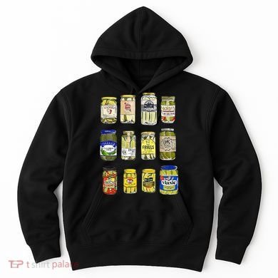 Canned Pickles Canning Season Pickle Jar Lovers Hoodie