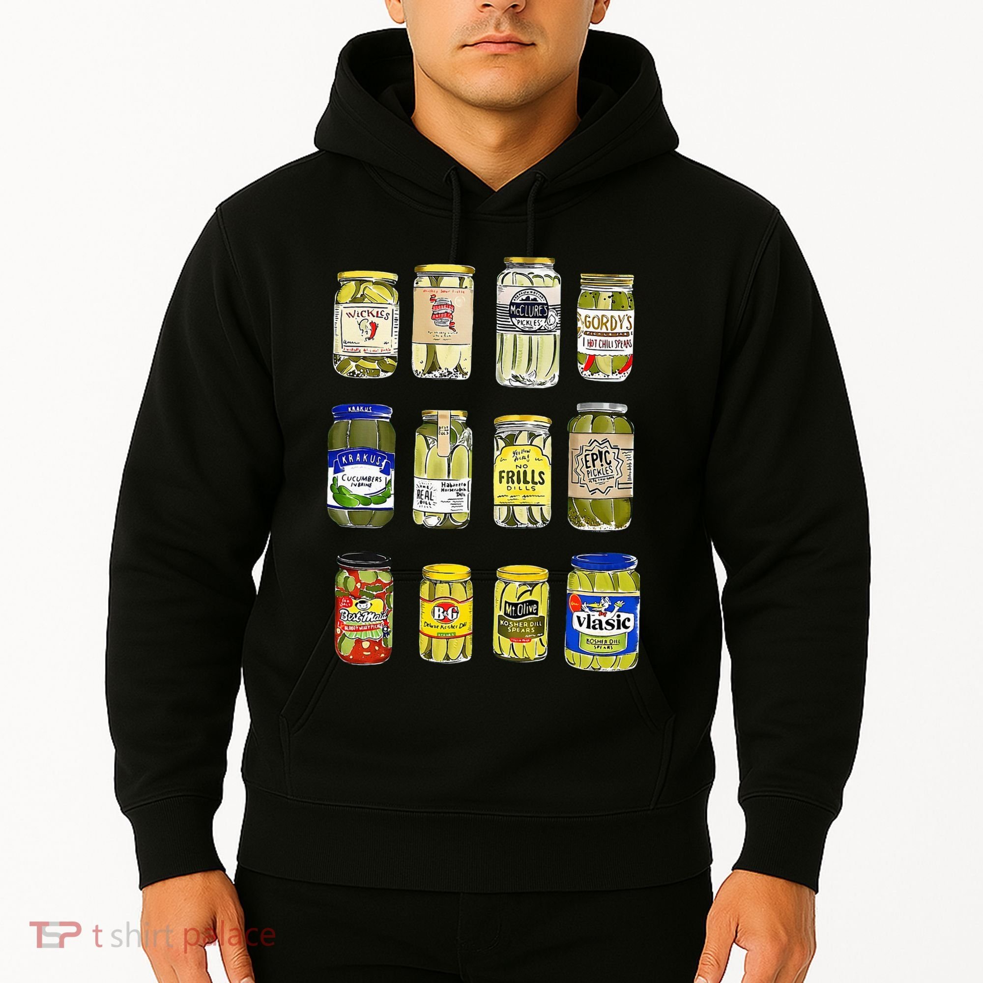 Canned Pickles Canning Season Pickle Jar Lovers Hoodie