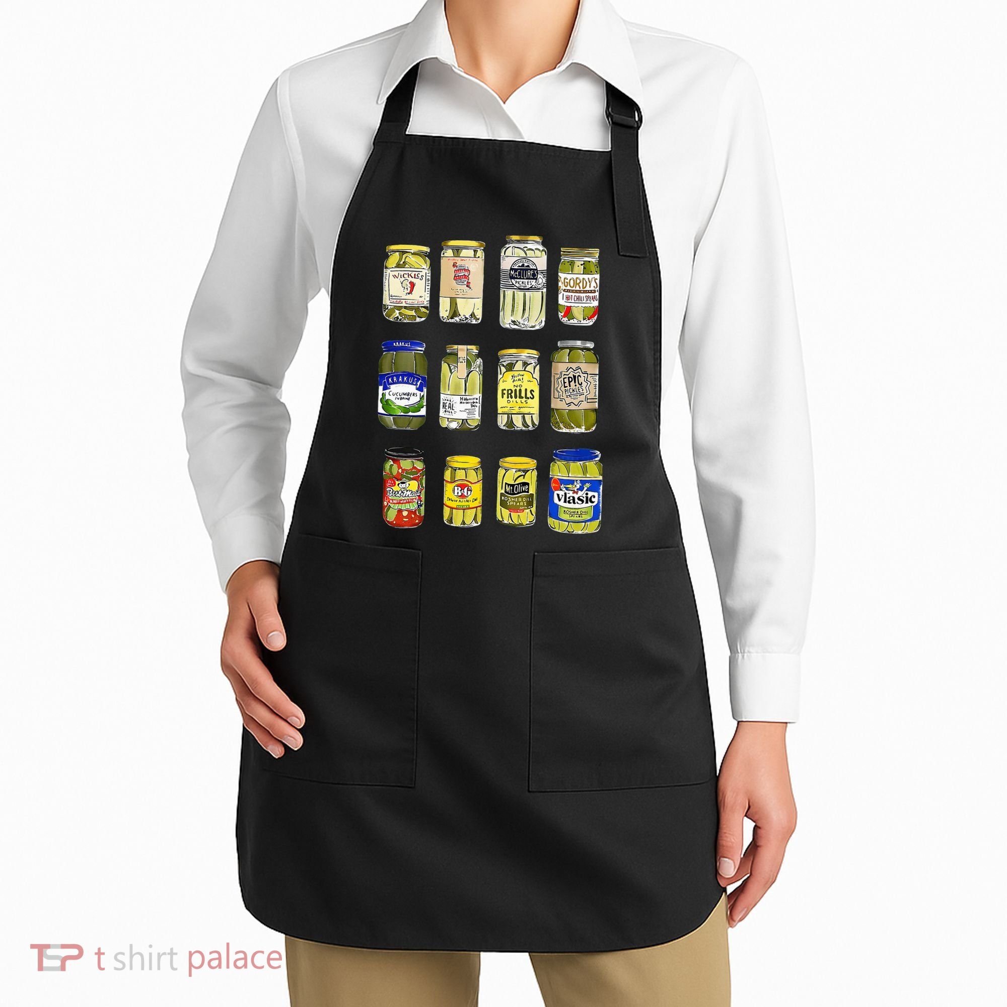 Canned Pickles Canning Season Pickle Jar Lovers Apron