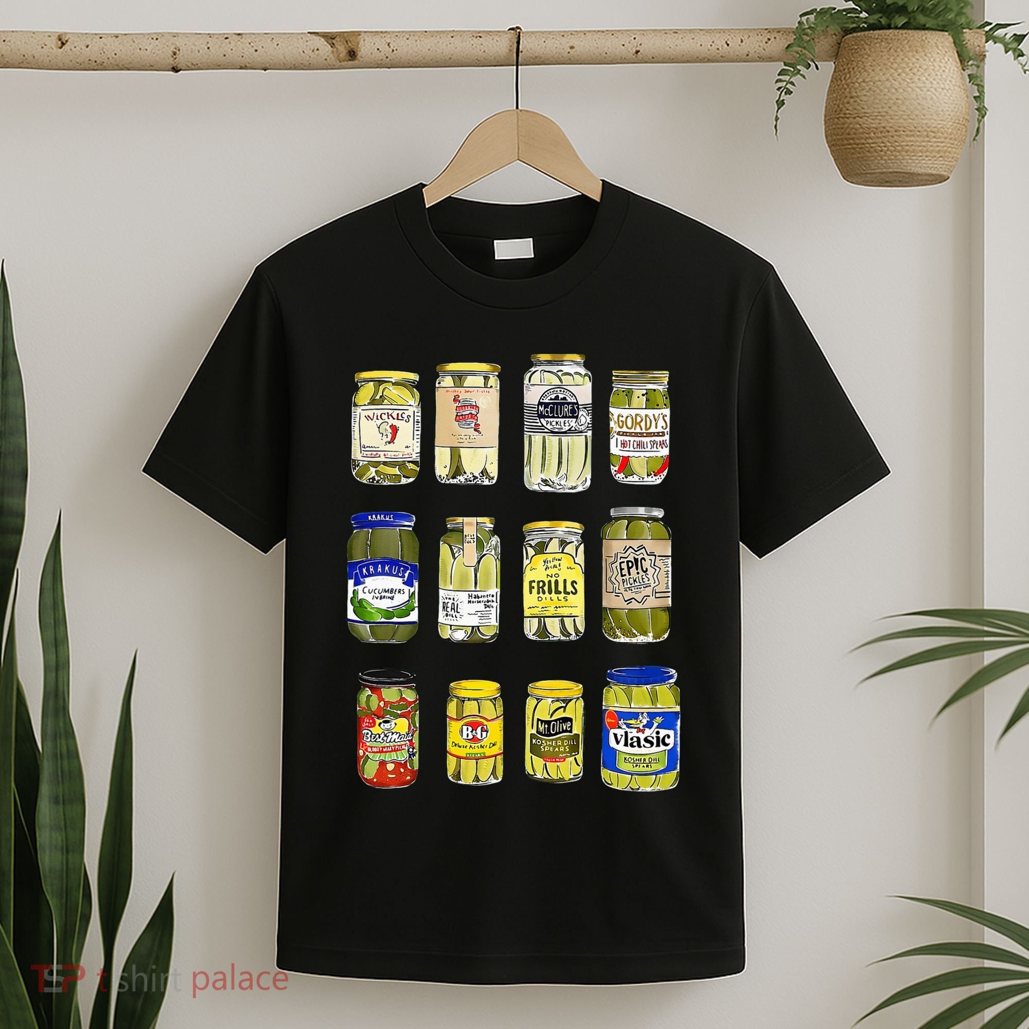 Canned Pickles Canning Season Pickle Jar Lovers T-Shirt