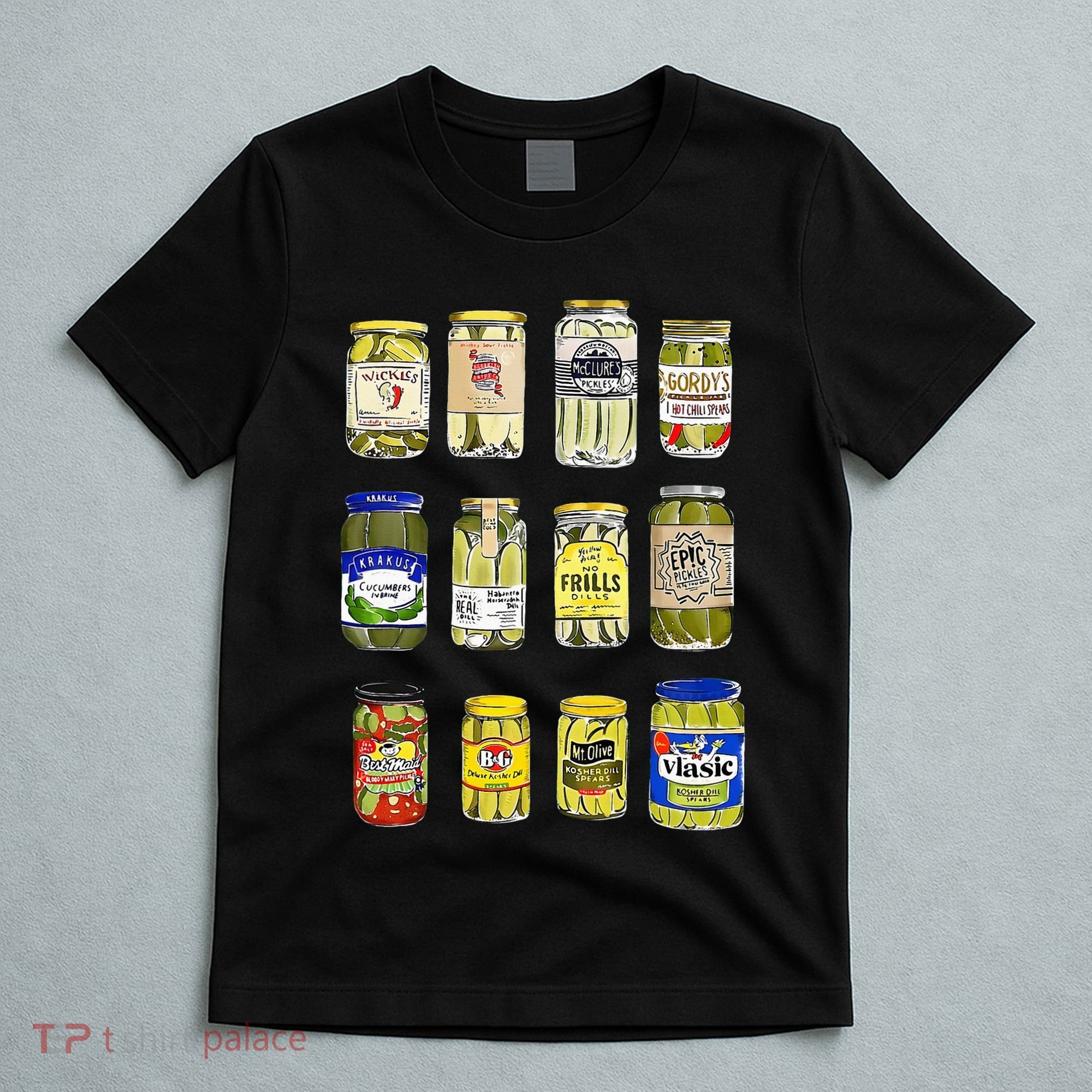 Canned Pickles Canning Season Pickle Jar Lovers T-Shirt