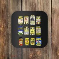 Canned Pickles Canning Season Pickle Jar Lovers Coaster thumb 0