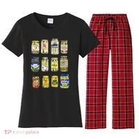 Canned Pickles Canning Season Pickle Jar Lovers Women's Flannel Pajama Set thumb 0