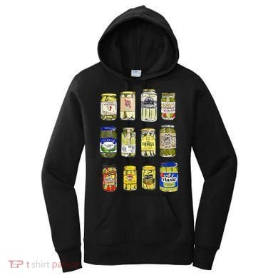 Canned Pickles Canning Season Pickle Jar Lovers Women's Hoodie