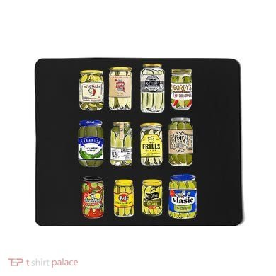 Canned Pickles Canning Season Pickle Jar Lovers Mousepad