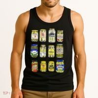 Canned Pickles Canning Season Pickle Jar Lovers Tank Top thumb 3