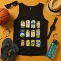 Canned Pickles Canning Season Pickle Jar Lovers Tank Top thumb 4