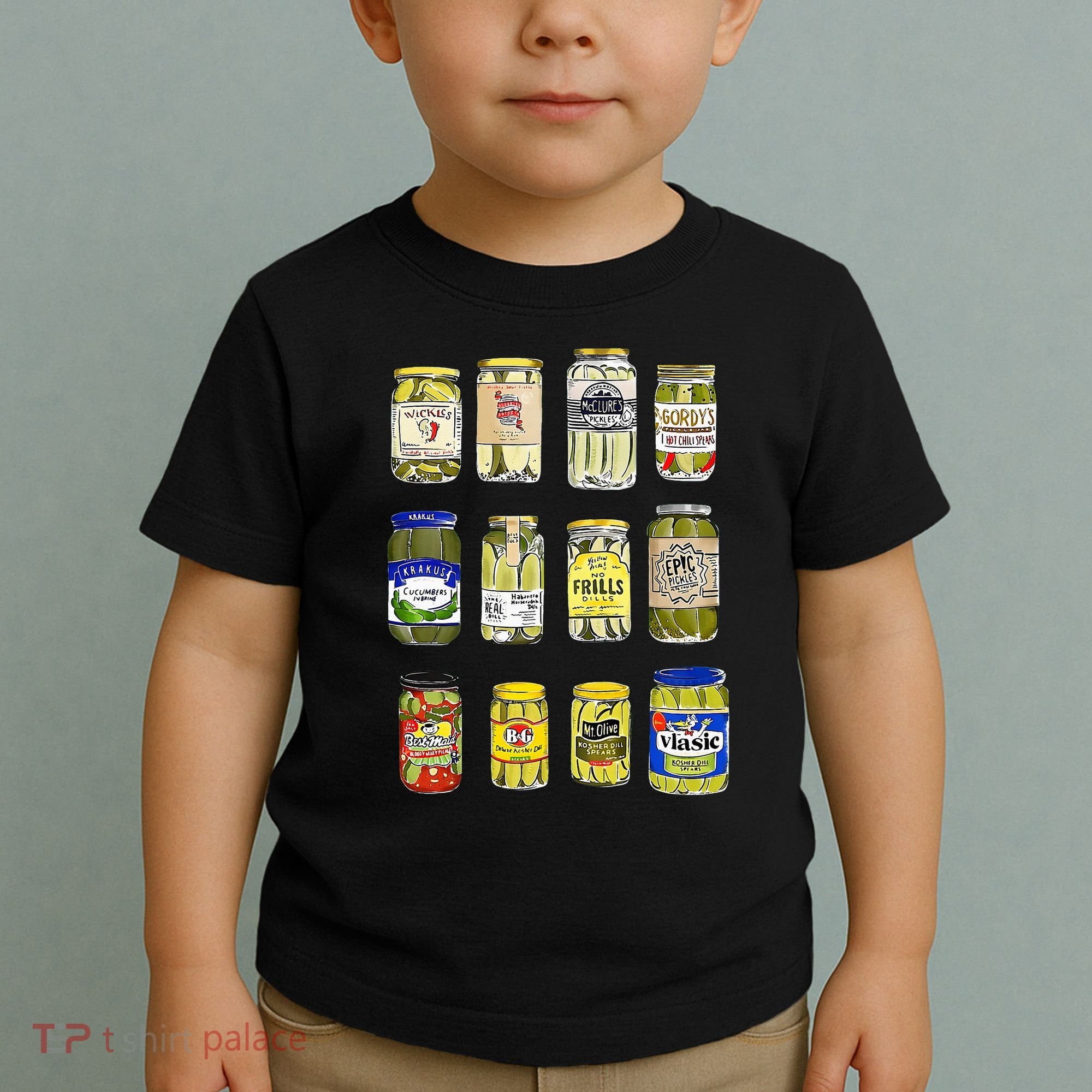 Canned Pickles Canning Season Pickle Jar Lovers Toddler T-Shirt