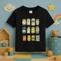 Canned Pickles Canning Season Pickle Jar Lovers Toddler T-Shirt thumb 3