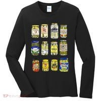 Canned Pickles Canning Season Pickle Jar Lovers Women's Long Sleeve Shirt thumb 0
