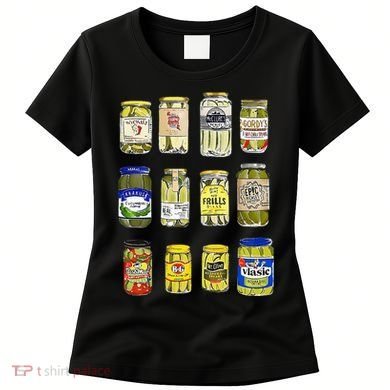 Canned Pickles Canning Season Pickle Jar Lovers Women's T-Shirt