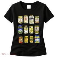 Canned Pickles Canning Season Pickle Jar Lovers Women's T-Shirt thumb 0