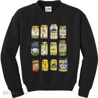 Canned Pickles Canning Season Pickle Jar Lovers Kids Sweatshirt thumb 0