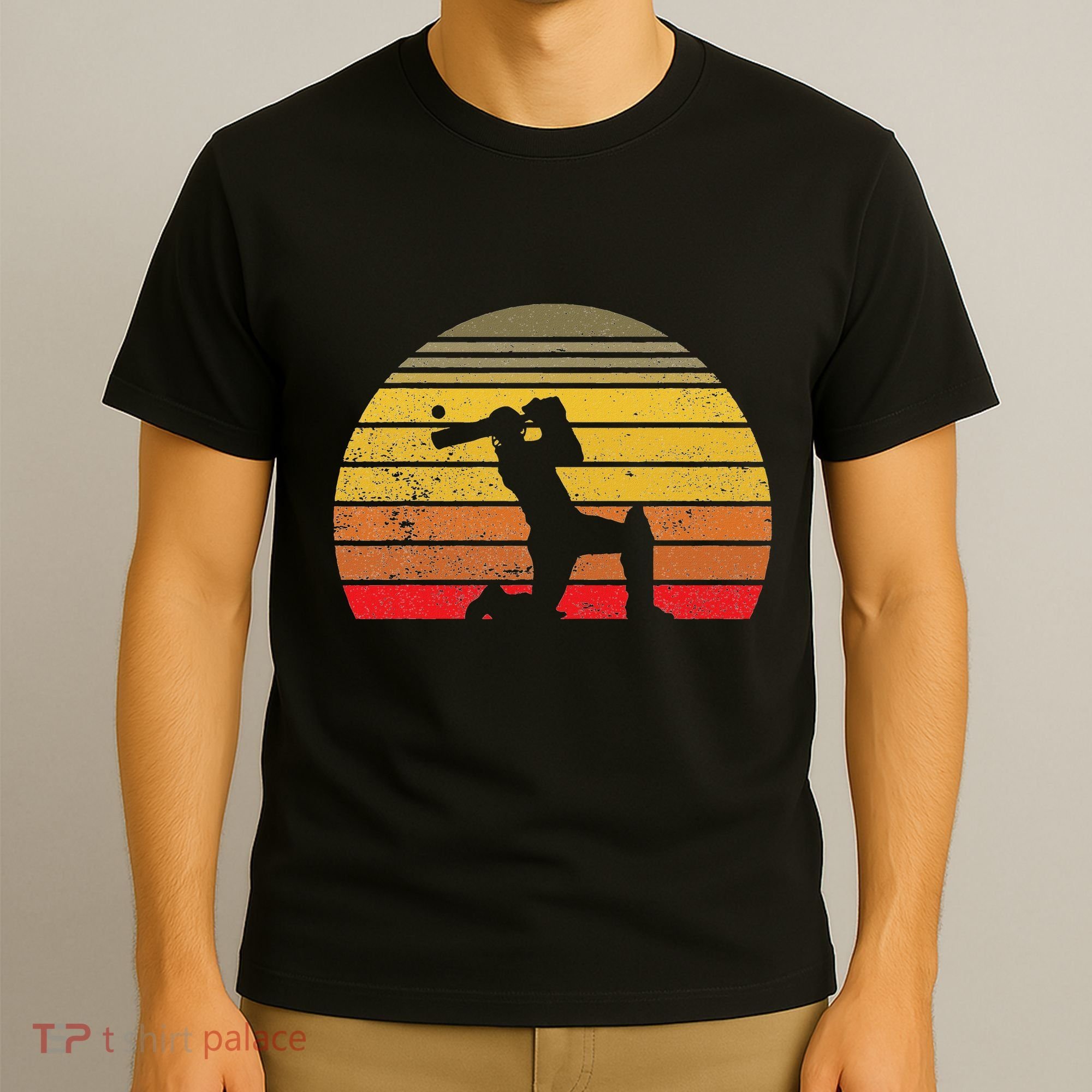 Cricket Player Cricket Sport Vintage Cricket T-Shirt