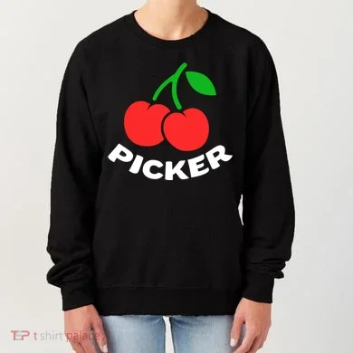 Cherry Picker Cherries Fruit Picking Women's Sweatshirt