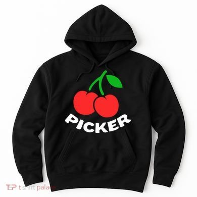 Cherry Picker Cherries Fruit Picking Hoodie