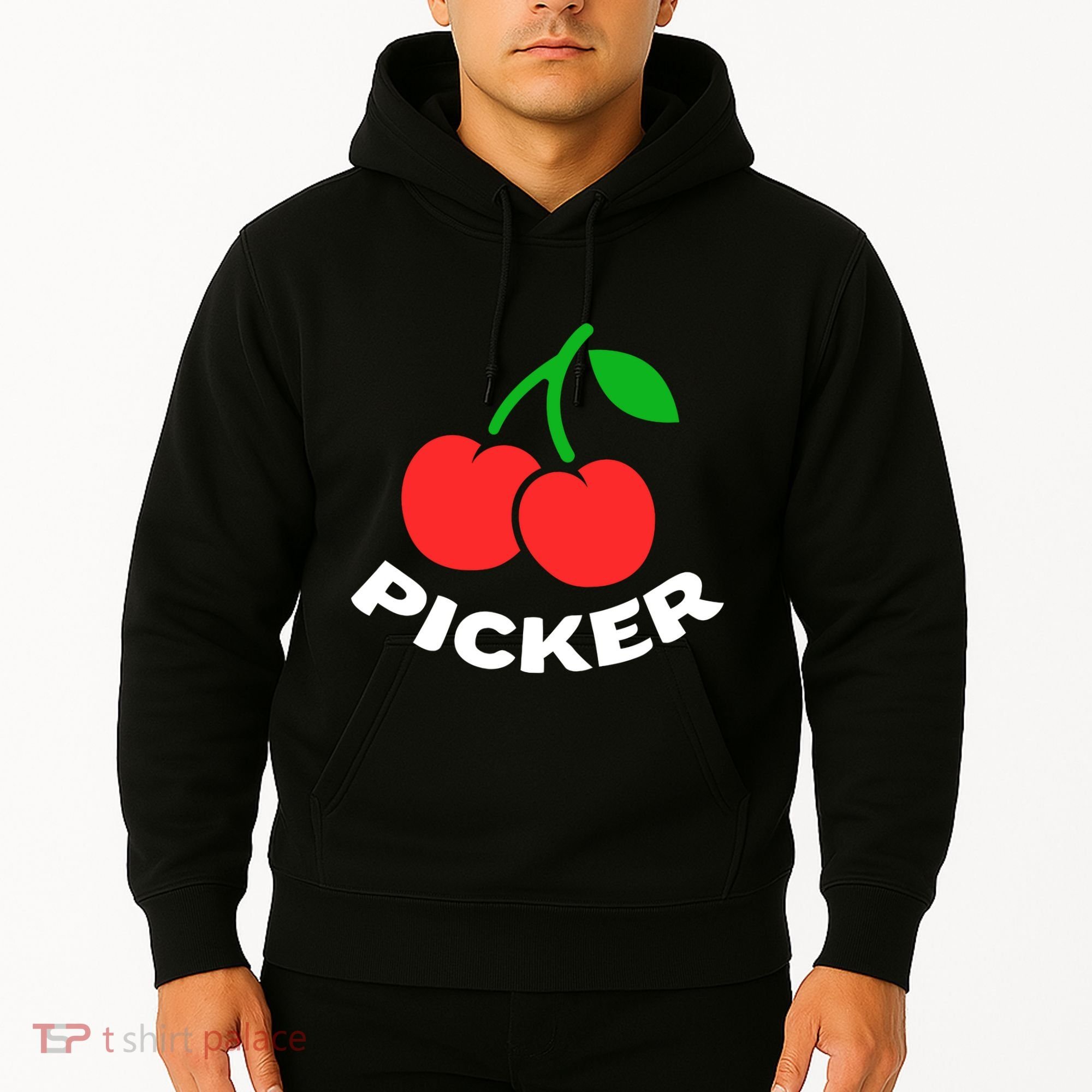 Cherry Picker Cherries Fruit Picking Hoodie