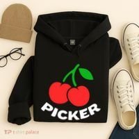 Cherry Picker Cherries Fruit Picking Hoodie thumb 4