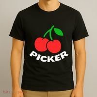 Cherry Picker Cherries Fruit Picking T-Shirt thumb 3