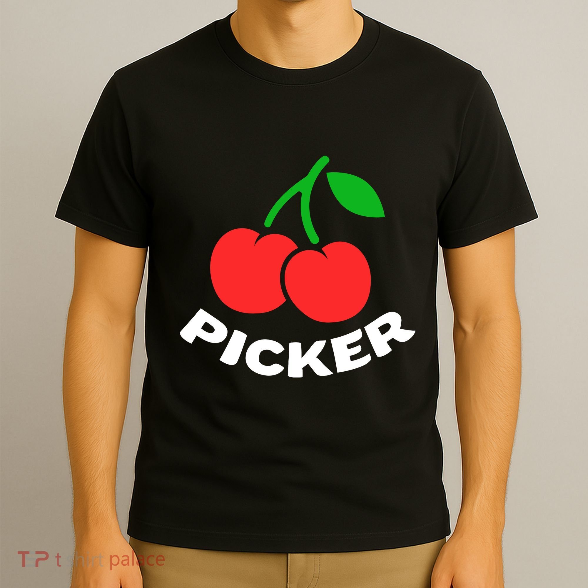 Cherry Picker Cherries Fruit Picking T-Shirt