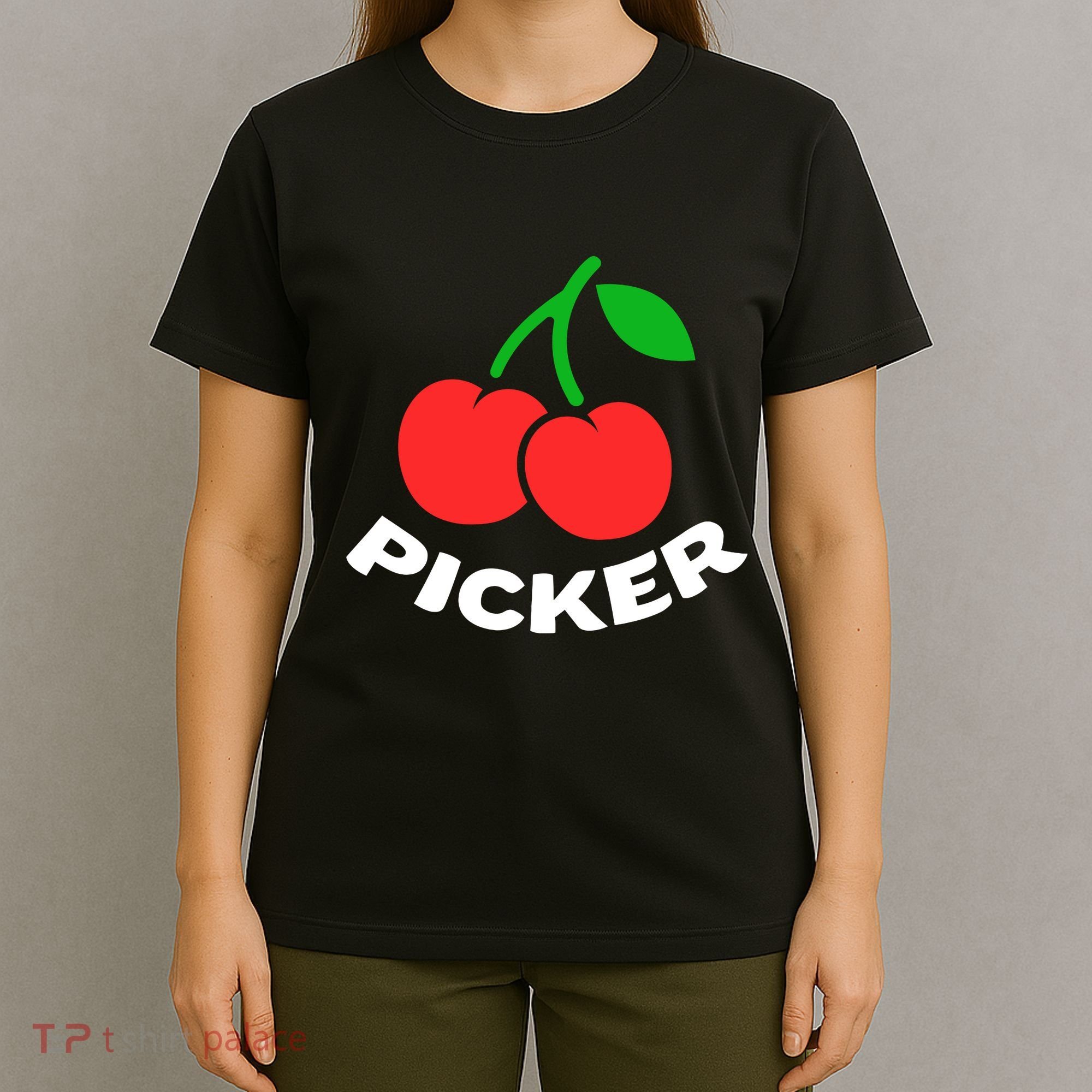 Cherry Picker Cherries Fruit Picking T-Shirt