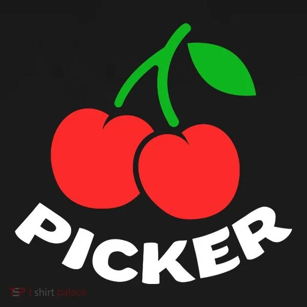 Cherry Picker Cherries Fruit Picking Coaster