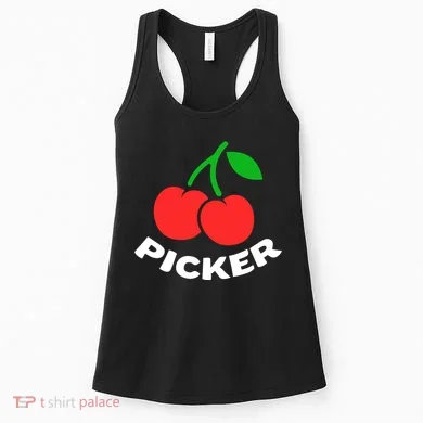 Cherry Picker Cherries Fruit Picking Women's Tank Top
