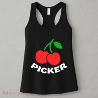 Cherry Picker Cherries Fruit Picking Women's Tank Top thumb 3