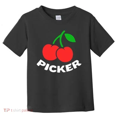 Cherry Picker Cherries Fruit Picking Toddler T-Shirt