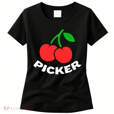 Cherry Picker Cherries Fruit Picking Women's T-Shirt