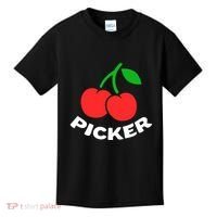 Cherry Picker Cherries Fruit Picking Kids T-Shirt thumb 0
