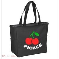 Cherry Picker Cherries Fruit Picking Tote Bag thumb 2
