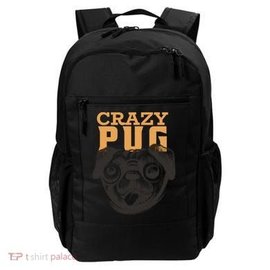 Crazy Pug Backpack