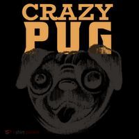 Crazy Pug Toddler Hoodie thumb 2