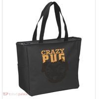 Crazy Pug Tote Bag thumb 2