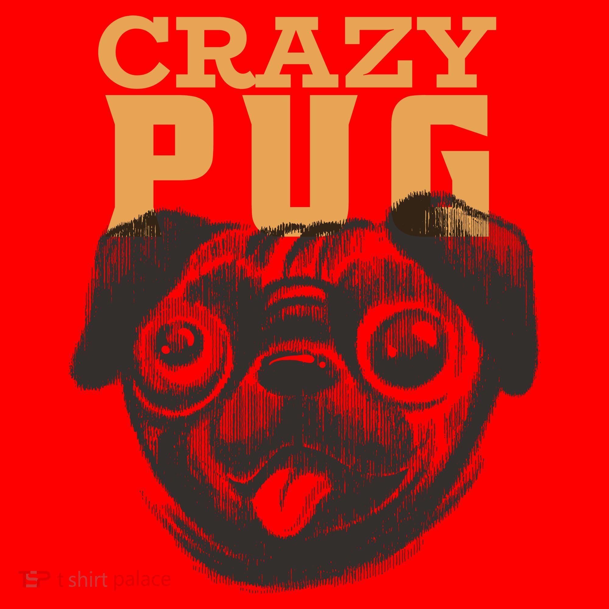 Crazy Pug Santa Hat