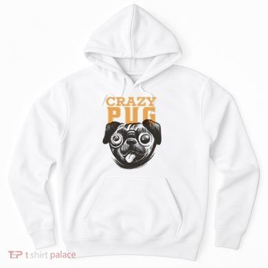 Crazy Pug Hoodie