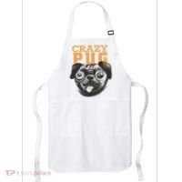 Crazy Pug Apron thumb 0