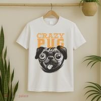 Crazy Pug T-Shirt thumb 2