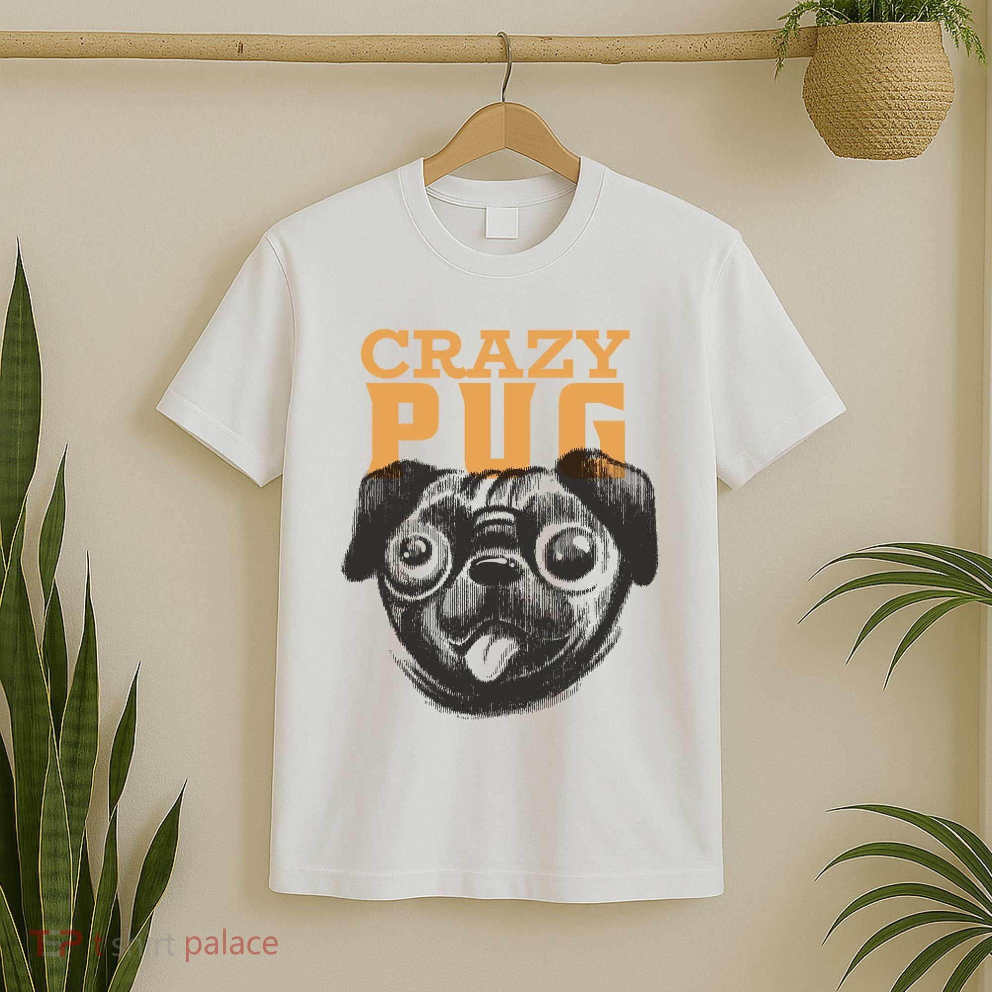 Crazy Pug T-Shirt