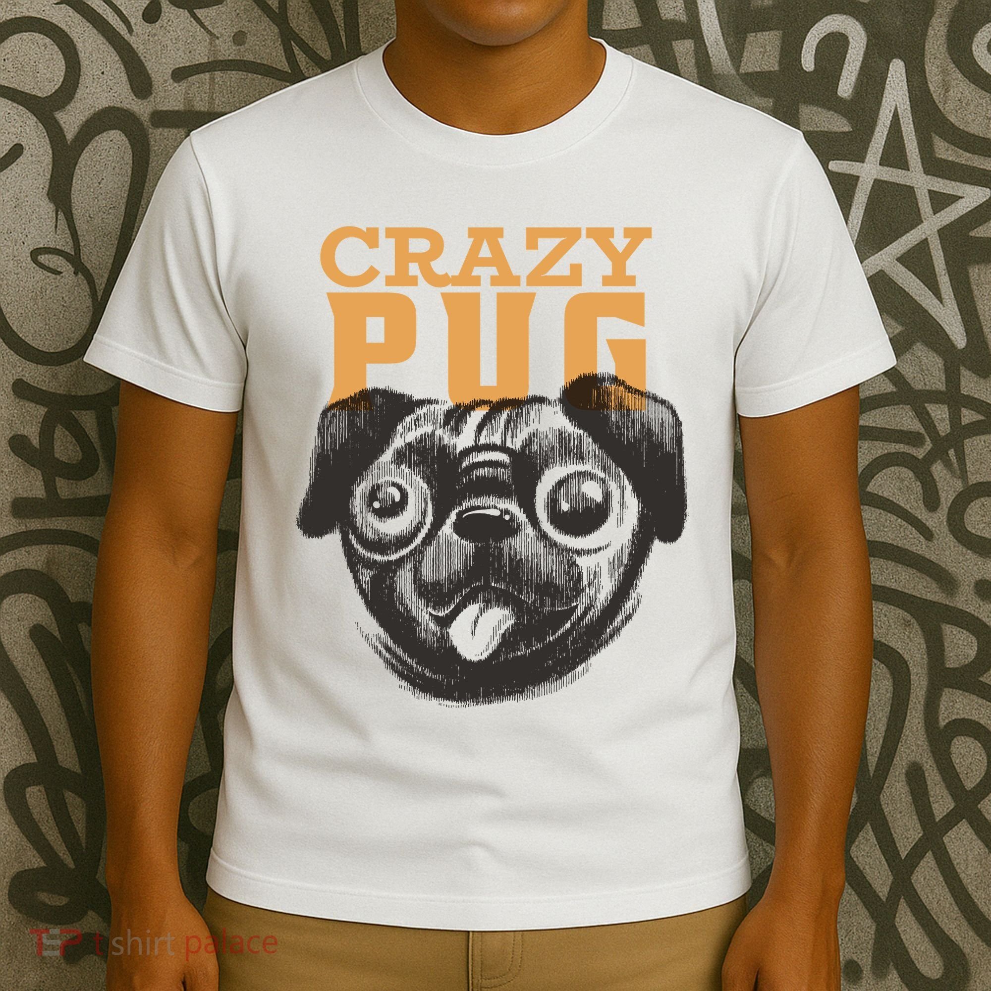 Crazy Pug T-Shirt