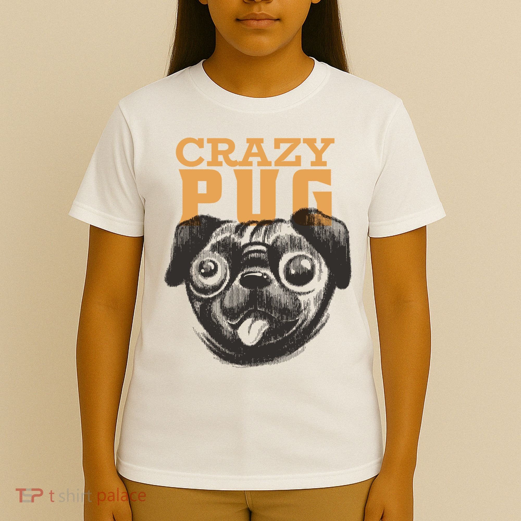 Crazy Pug T-Shirt
